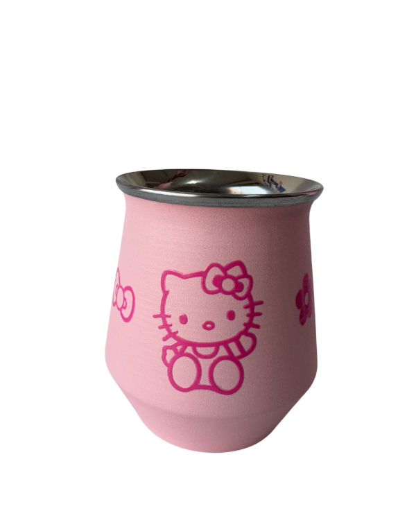 Producto - Mate Hello Kitty rosa