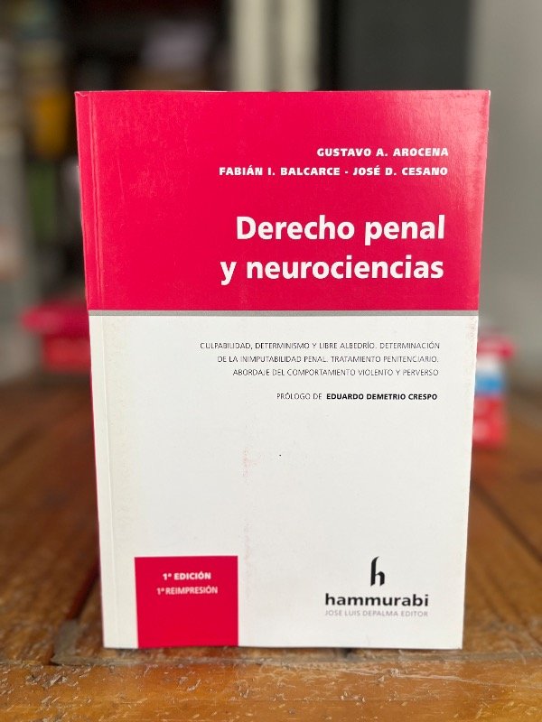 Producto - Derecho Penal y Neurociencias - 1