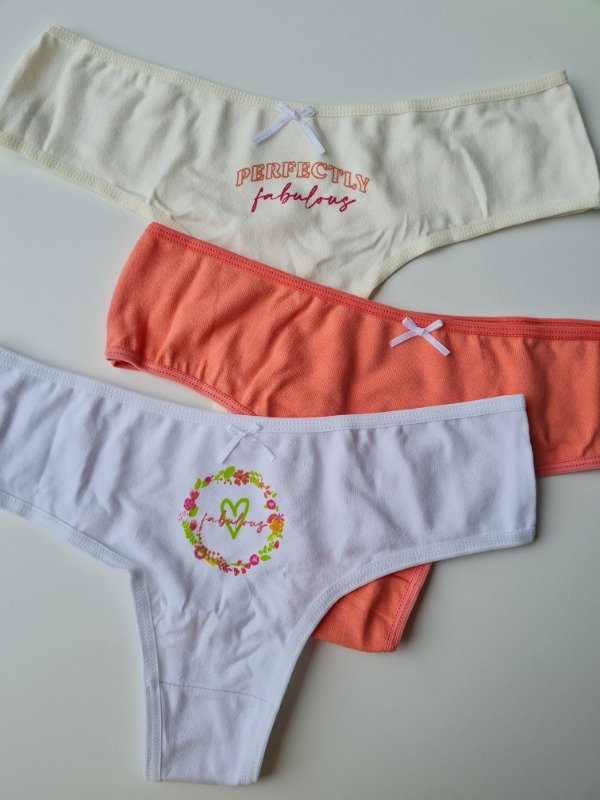 Producto - Pack x3 culotte less de algodón - 1106