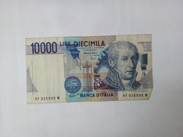 Producto - Billete 10000 lire Serie N Volta - Usado