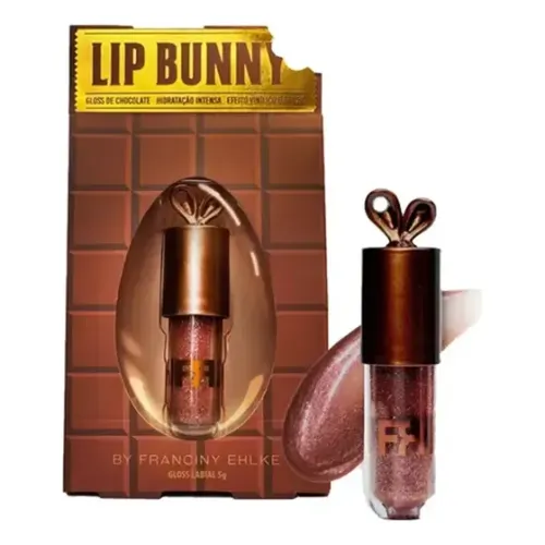 Producto - Labial Gloss Lip Bunny Chocolate Conejito