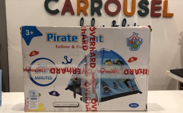 Producto - Carpa infantil pirata Play Toy 112 x 112 cm - 1