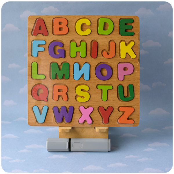 Producto - Abecedario Encastrable de Madera - Mayúscula