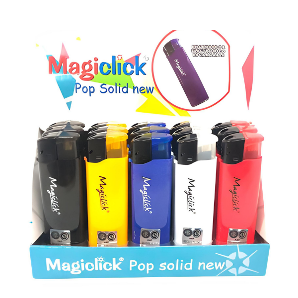 Producto - Encendedor Electronico Magiclick Pop Solid