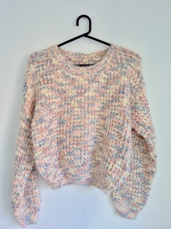 Producto - Sweater Lana Rainbow Rosa