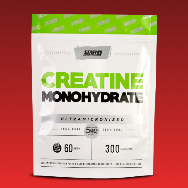 Producto - Creatina Monohidrato 300gs. STAR NUTRITION doypack.