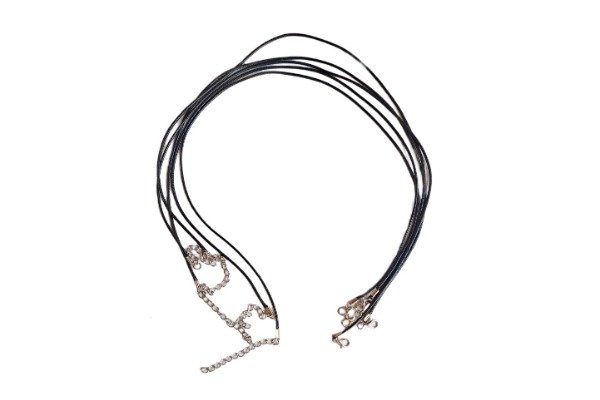 Producto - Collar Cordon Vibora Negro