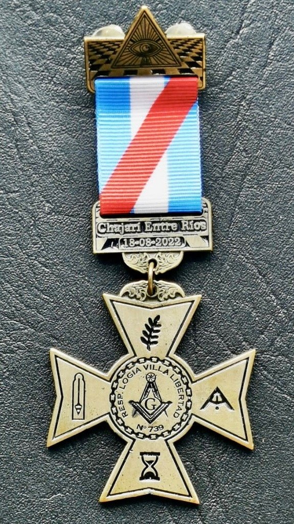 Producto - Medalla de la Respetable Logia Villa Libertad 739 - 1