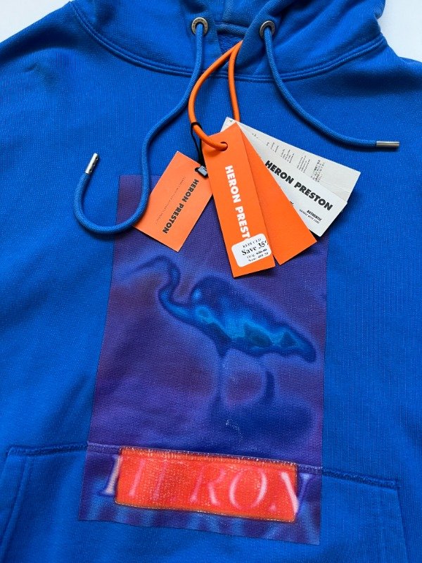 Producto - Heron Preston Blue Thermal Censored FW22 - 9