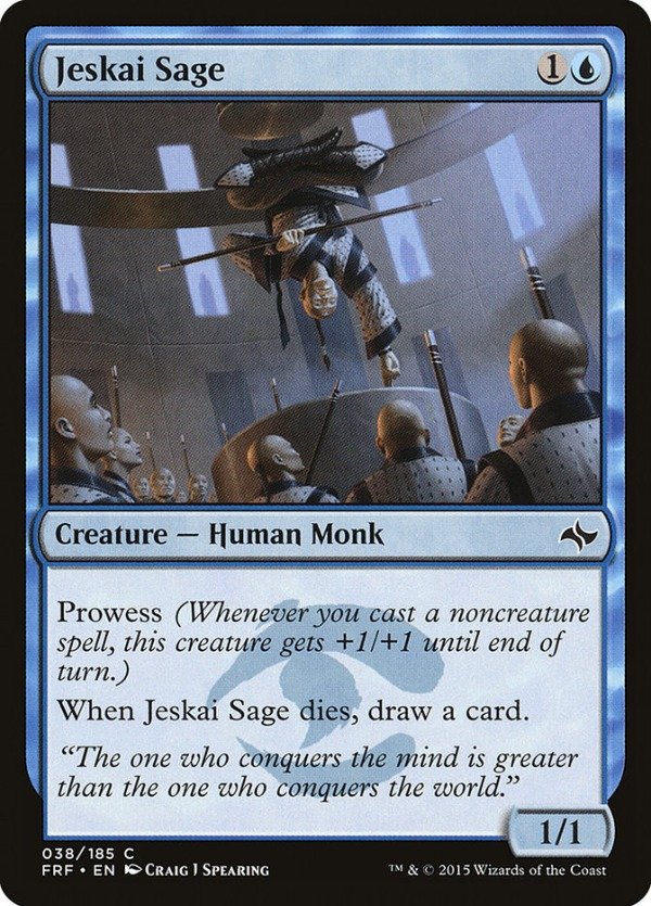 Producto - Jeskai Sage  Fate Reforged