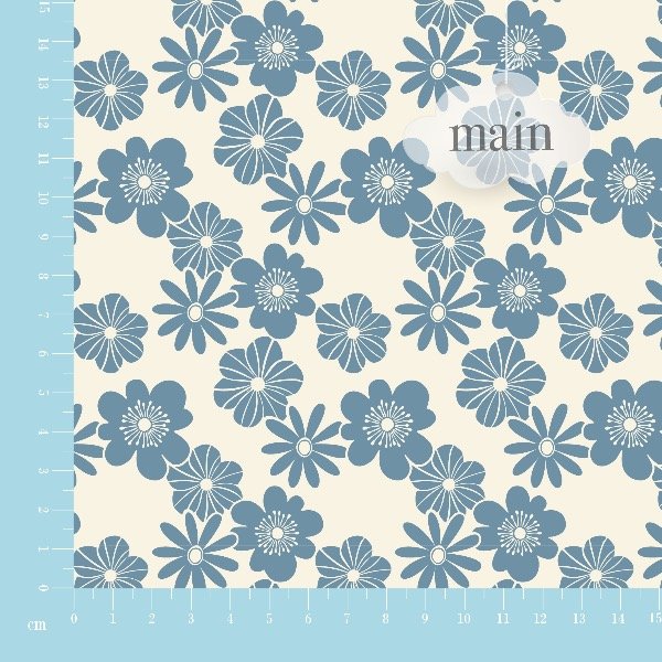 Producto - Saldo Silver Flores Nélida Natural Con Azulino