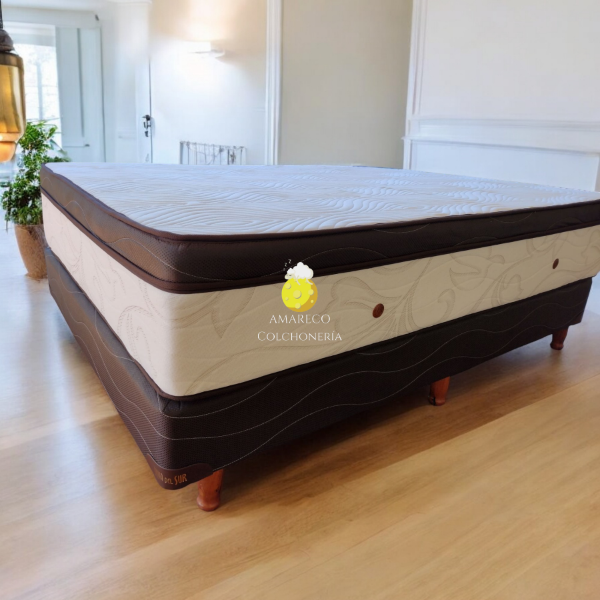 Producto - Colchón Relax Soft de resortes Pocket para 110 kg por lado