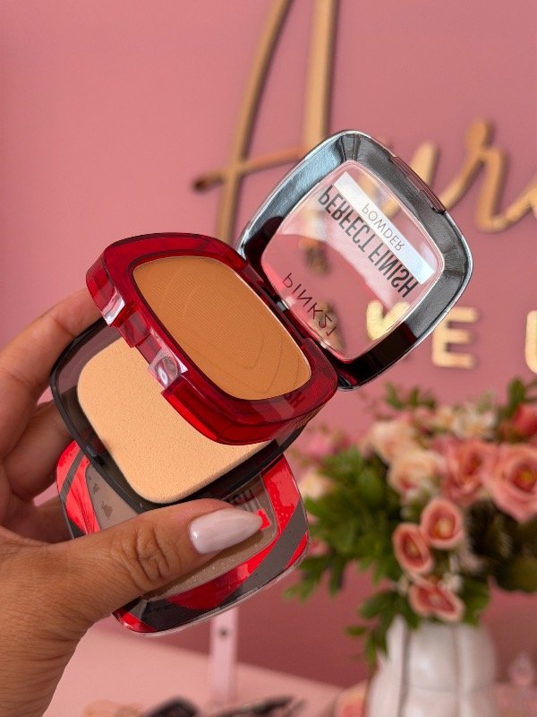 Producto - BASE EN POLVO CON ESPEJO Y BROCHA