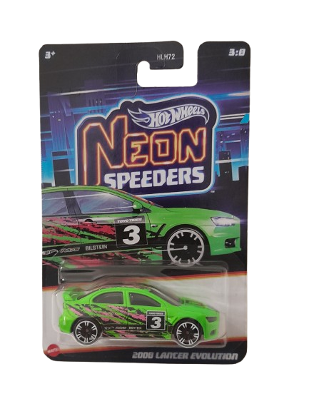 Producto - Hot Wheels Neon Speeders 2008 Lancer Evolution 1/64