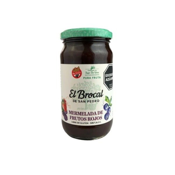 Producto - Mermelada de frutos rojos 400g EL BROCAL LIGTH