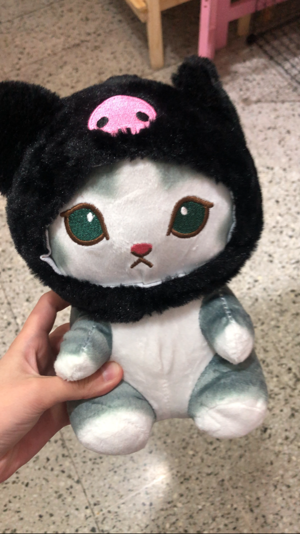Producto - Peluche 22cm Mofusand x Kuromi