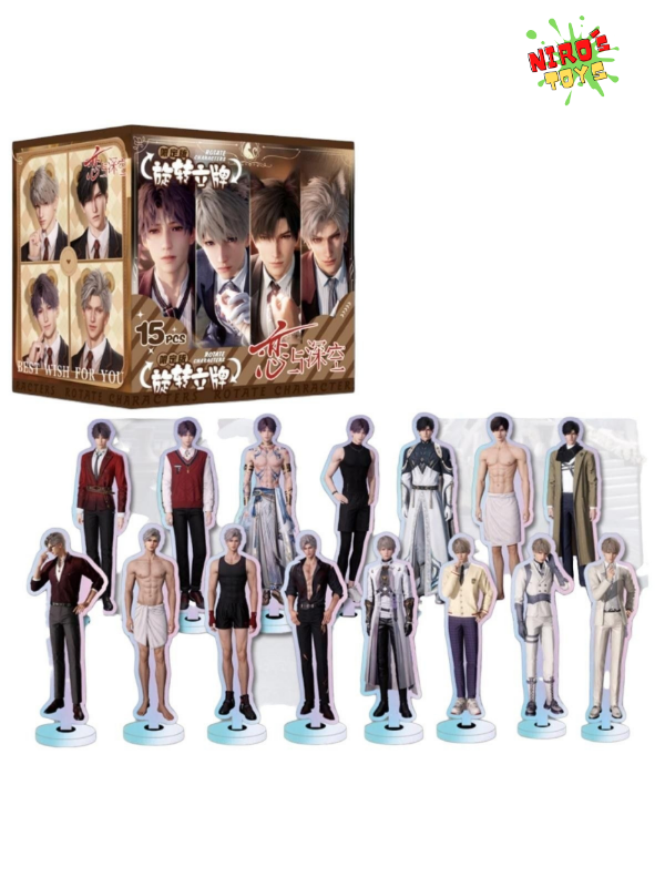 Producto - Figuras de acrílico set x15 (8-12cm) - Figura Love and Deepspace - Nirostoys