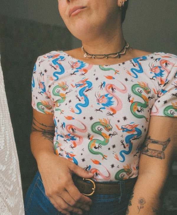 Producto - Remera Nina "Dragones"