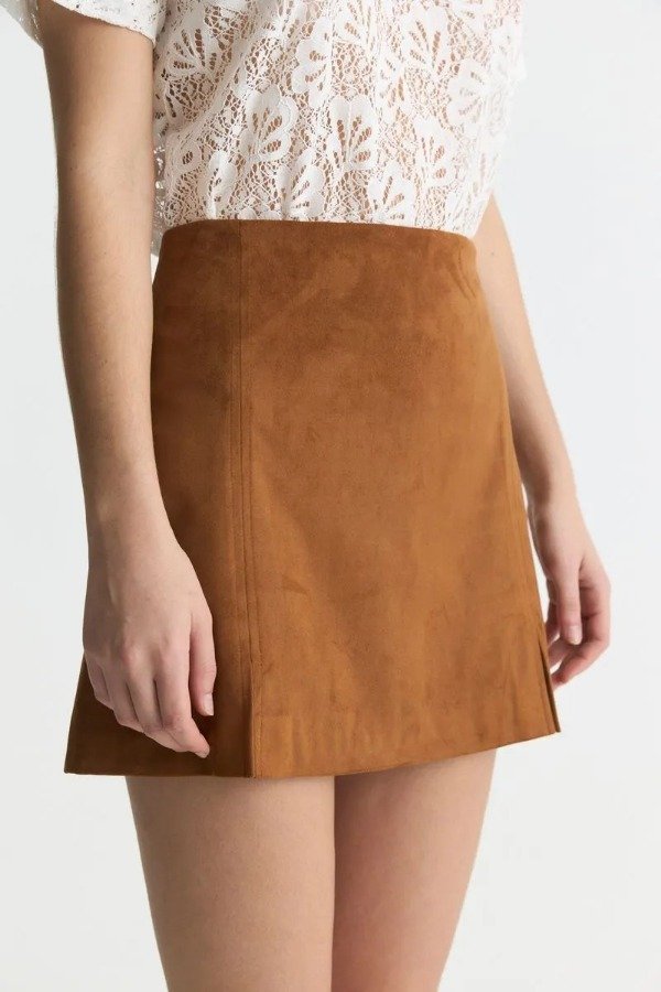 Producto - POLLERA SUEDE  ALANIS
