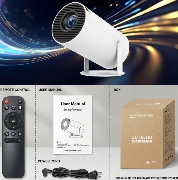 Producto - PROYECTOR SMART ANDROID 4K - 1