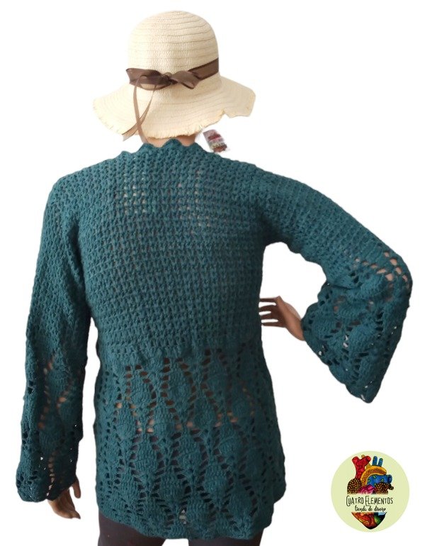 Producto - Campera clasica petróleo - 7