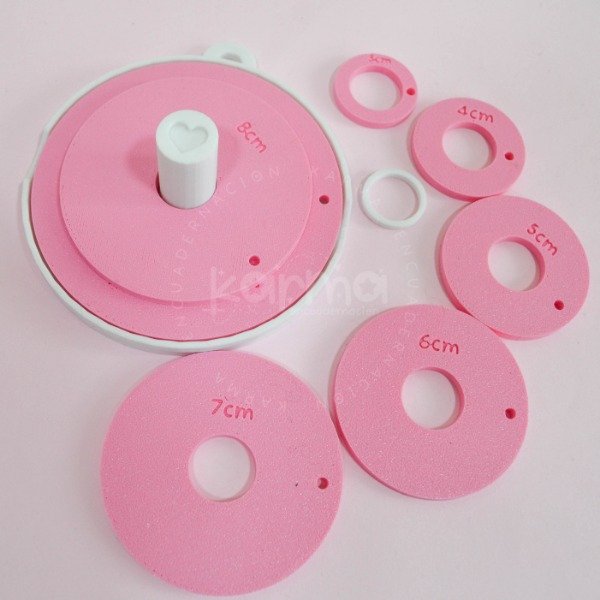 Producto - Discos Guía para Cortador Circular KW Trio + Base de Guardado SIN CORTANTE - 0