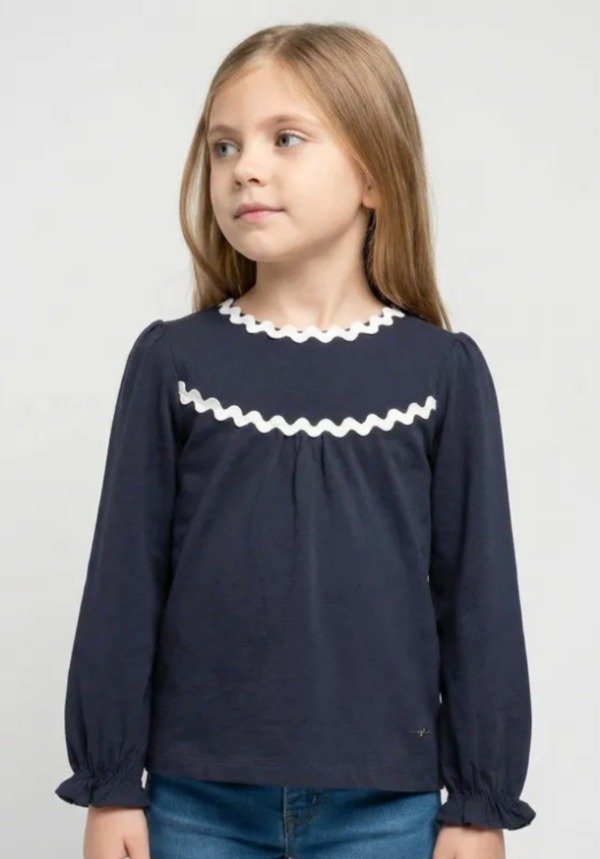 Producto - Remera Coniglio bordada azul