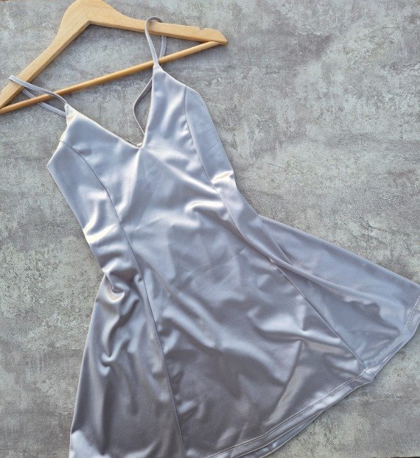 Producto - Vestido campana satén T. 3 y 5