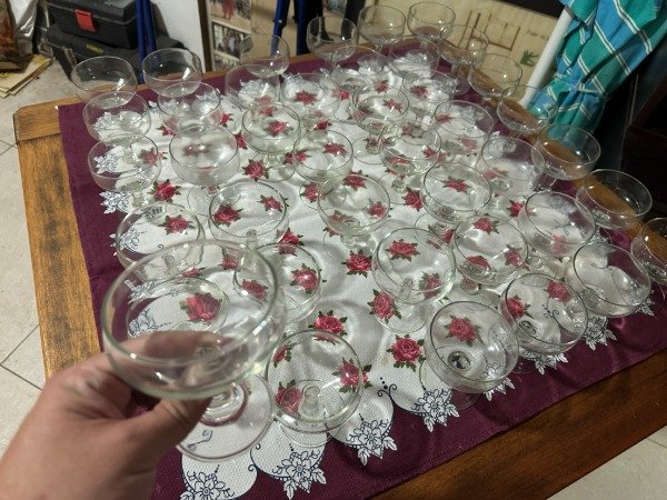 Producto - LOTE 41 COPAS DE SIDRA DIFERENTES MODELOS. PRECIO POR TODAS #11521