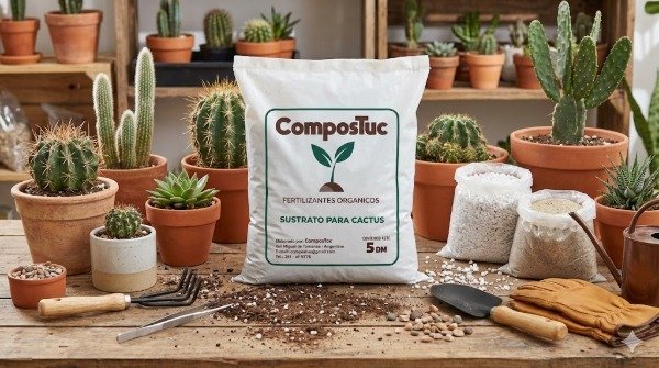 Producto - Sustrato para cactus , suculentas y crasas x 5 Dm.