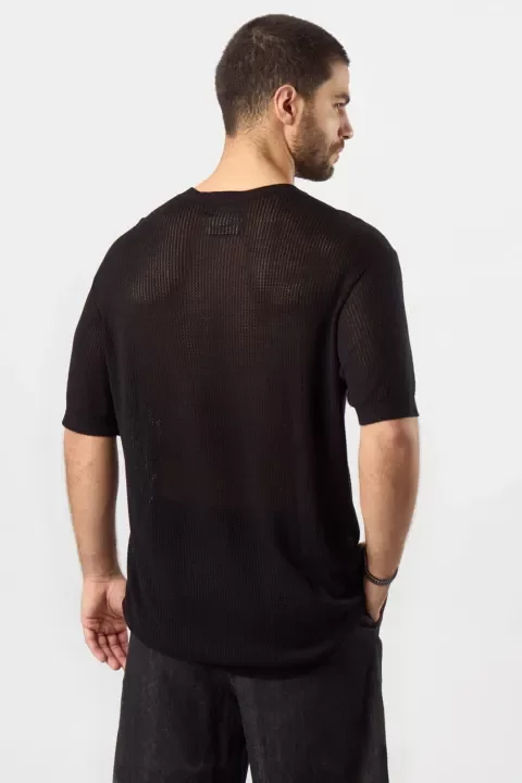 Producto - Sweater Donovan Negro Tascani - 1