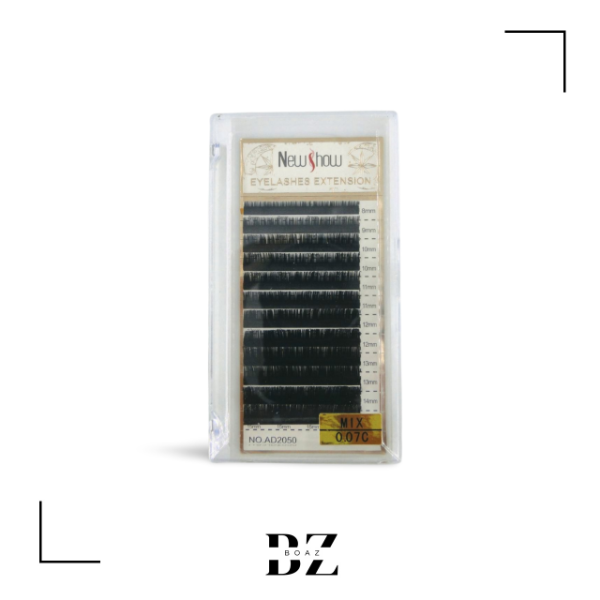 Producto - PESTAÑAS EXTENSION 0.07CC MIX 8/9/10/11/12/13/14/15 X CAJITA 1473-2