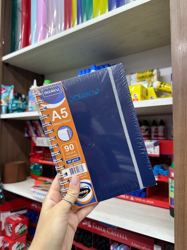 Producto - Cuaderno Ocean 3 Cuadriculado A5