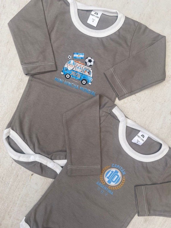 Producto - Body mundial BEIGE 0/9M pack x8 unid