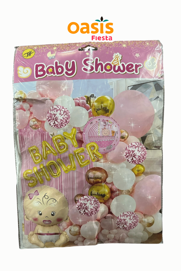 Producto - SET DECORACION BABY SHOWER BEBÉ NENA