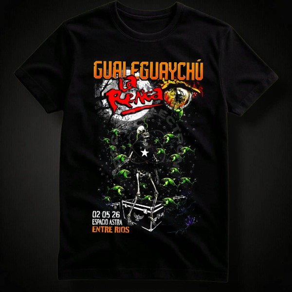 Producto - REMERA UNISEX LA RENGA GUALEGUAYCHU