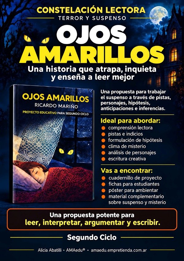 Producto - Combo Segundo Ciclo TERROR Y SUSPENSO (Tres Proyectos) - 2