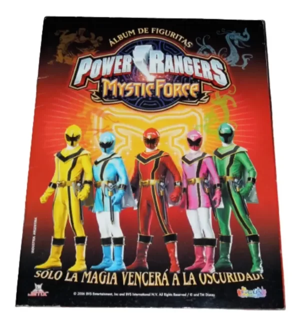 Producto - Power Rangers Mystic Force Album De Figuritas 117 Figuritas (usado)