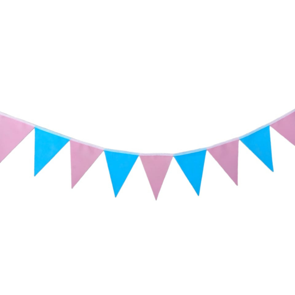 Producto - Mini Banderín Celeste  - Rosa - 0
