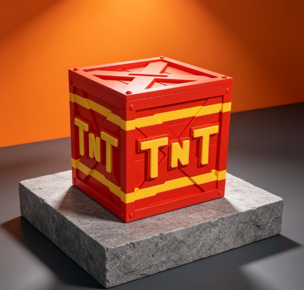 Producto - Alcancía Caja TNT