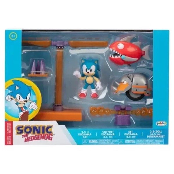 Producto - Sonic The Hedgehog Classic Diorama Set M2