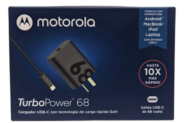 Producto - Cargador Turbo 68 DUO Motorola