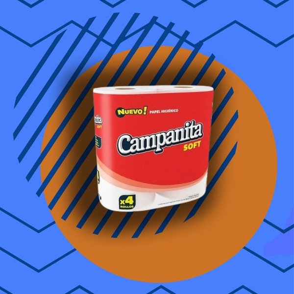 Producto - HIGIENICO CAMPANITA 12 X 4 X 30MTS SOFT