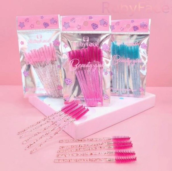 Producto - CEPILLITOS DESECHABLES PARA PESTAÑAS Y CEJAS - RUBY FACE