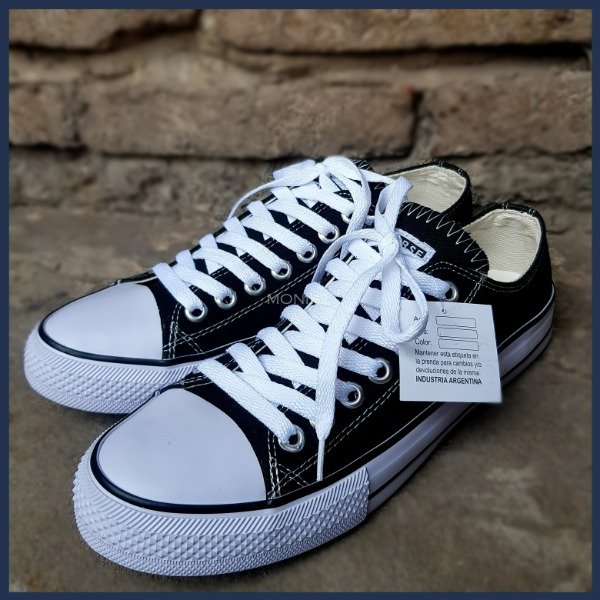 Producto - All Star Converse Bajas Negras - 3