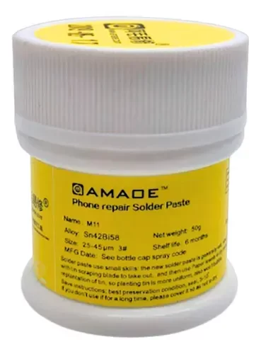 Producto - Estaño en pasta Amaoe 138c 50gr