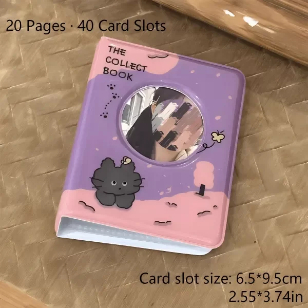 Producto - Mini binder lila y rosa