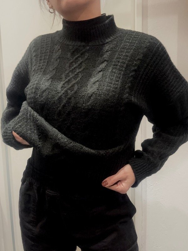 Producto - Sweater rombos negro