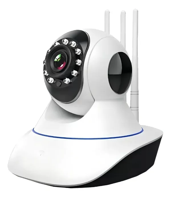Producto - Camara De Seguridad IP WiFi 3 Antenas NM IPCAM4 HD 1080P Visión Nocturna - 0