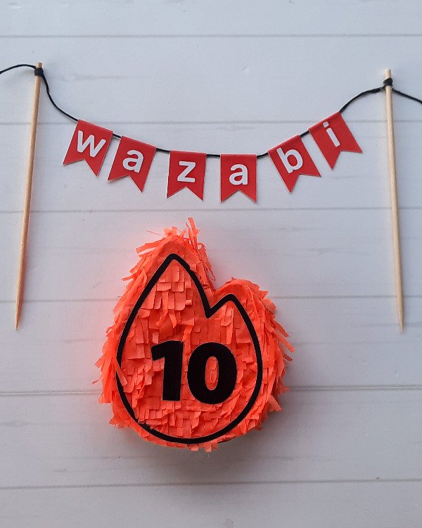 Producto - Topper mini piñata + banderín